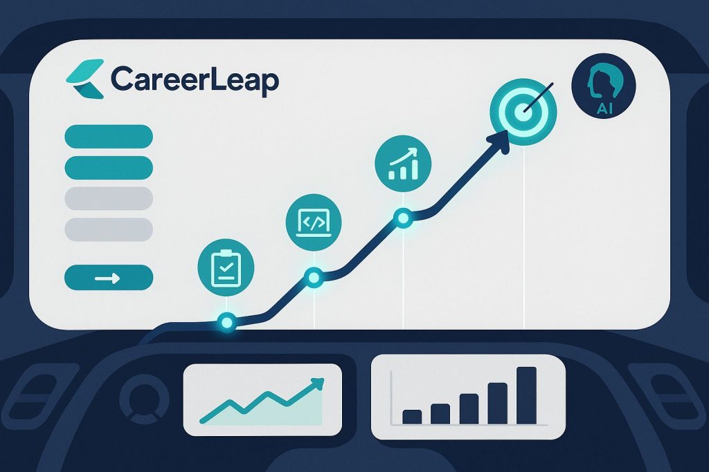 How AI Can Help You Find Your Ideal Career Path 2 CareerLeap Interface Design