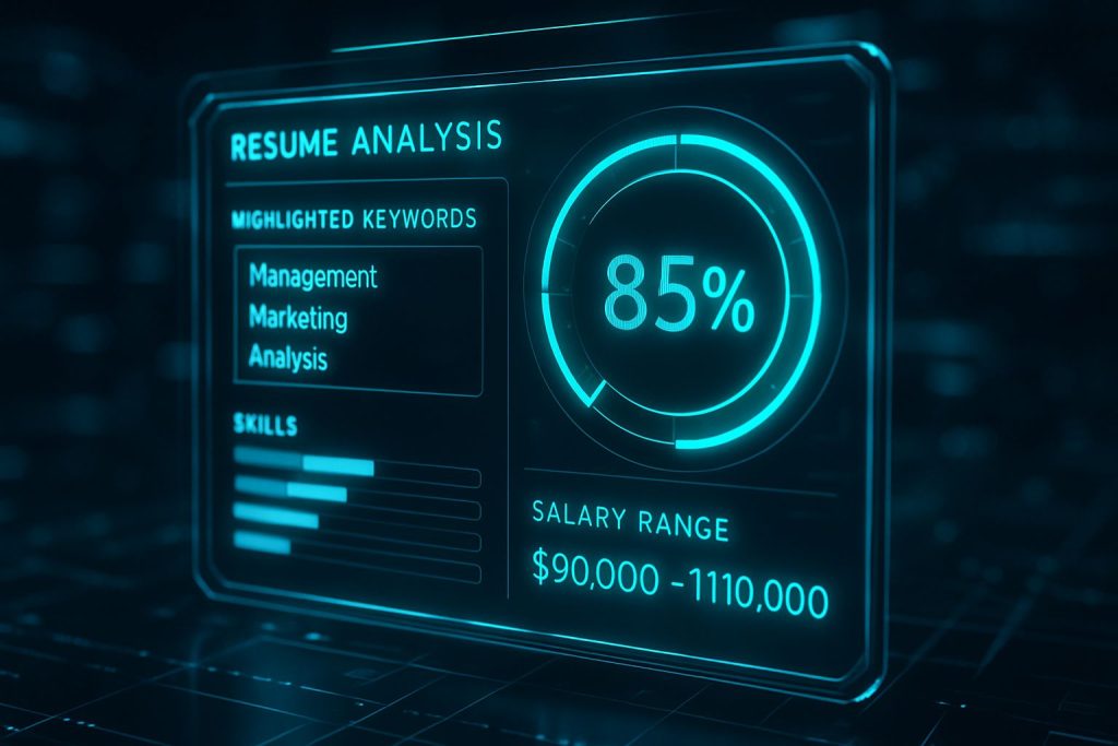 Welcome to ResumeAI: Your AI-Powered Career Companion 1 Futuristic Resume Analyzer
